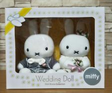 Miffy Wedding Doll Plush Toy 2 Set Box Tuxedo Dress Dick Bruna Collection Japan picture
