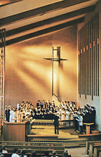 Hiwassee College Chorale Buckner Memorial Chapel Madisonville Tennessee Postcard picture
