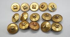 Pre-WWII 1930s Army, Navy, USMC Amcraft Pull Style Clutchbacks Group Lot Of 15 picture