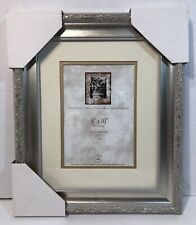 8x10 New Silver Engraved Patterned Plastic Picture Photo Frame picture