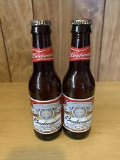 Pair Of Budweiser Glass Bottles  picture