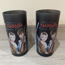 Disney - Chronicles Of Narnia - Prince Caspian - 2x Tall Glasses - Pre-Loved picture