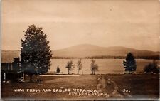 RPPC View From Red Gables Veranda New London NH Postcard picture