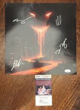 DISTURBED BAND SIGNED DIVISIVE RED VINYL RARE LIMITED JSA AUTHENTICATED #AP94926 picture