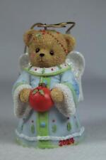 Cherished Teddies '2024 Annual Angel Bell Bear' Dated Ornament #137978 New In Bx picture