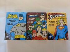 DC Comics Supergirl Retro Batman Justice League America Playing Cards NEW picture