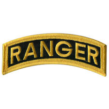 US ARMY RANGER TAB 5 INCH PATCH - MADE IN THE USA picture