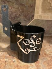 New LED ZEPPELIN metallic chrome Pinball Machine Beverage Drink Cup Holder Mod picture