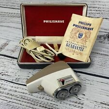 Vintage Philishave Philips SC7960 Men’s Electric Razor w/ Case Manual Brush picture