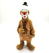 Vintage Andreoli Hand in Pocket Clown 1978 Tan Poly Resin  picture
