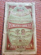 Antique 1884 MADAME TUSSAUD Official Exhibition Catalogue Advertising  picture