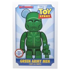 Medicom BE@RBRICK Toy Story Green Army Men 100% 400% Bearbrick Figure Set picture