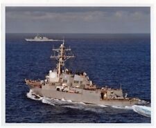 2005 US Navy Destroyer DDG-75 USS Donald Cook in the Atlantic Original Photo #2 picture