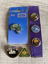 Vintage 1990s Australia & New Zealand Lapel Pins Lot Of 6, New And Used picture