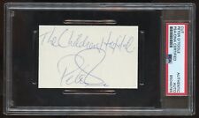 Peter O'Toole signed autograph auto 2x3 cut Actor Lawrence of Arabia PSA Slabbed picture