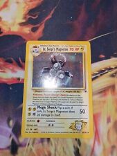 Lt. Surge's Magneton Gym Holo Pokemon Card - NM picture