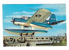 c1960's Aviation Postcard USS Alabama Battle Ship, Kingfisher picture
