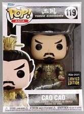 #119 Cao Cao - Three Kingdoms 2021 Con Rare Vaulted Funko POP with POP Protector picture