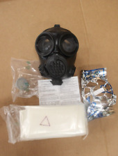Original Czech Military OM-90 Gas Mask Kit Filter Poncho Bag Size 1 Adult Small picture