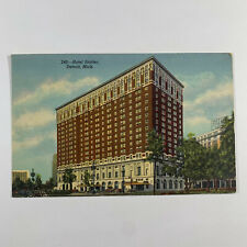 Postcard Michigan Detroit Hotel Statler 1947  Posted Linen picture