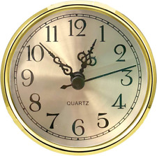 Mini Clock Insert 3-1/2 Inch (90 Mm) round Quartz Clock Fit-Up Movement Miniatur picture