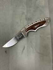 Todd Begg custom knife with hand crafted leather sheath. Beautiful and new. picture