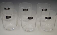 RIEDEL CRYSTAL GERMANY SET OF 6 OLD FASHIONED DRINKING GLASSES 8 FL.OZ NEW picture