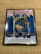 Vintage 1964-65 New York City World’s Fair Glass Dish Ashtray NYC Skyline - Read picture