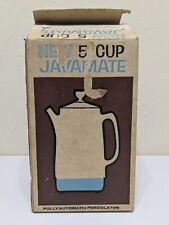 Mid Century Bopp Decker Vacron Ware Javamate Percolator Coffee Maker Unused VTG picture