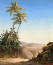 Dream-art Oil painting Landscape-St.-Thomas-Camille-Pissarro-Oil-Painting canvas picture