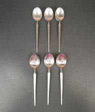 VTG MCM Chivalry Forged Stainless Steel Lot of 8 Tablespoons 7 3/4 
