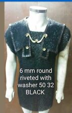 Round Riveted 6mm Medieval Chainmail Lorica Hamata Reenactment Armour picture