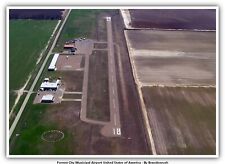 Forrest City Municipal Airport United States of America Airport Postcard picture