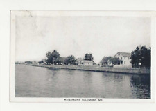 POSTMARK 1940 WATERFRONT SOLOMONS MD POSTCARD picture