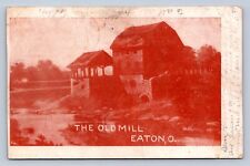 K3/ Eaton Ohio Postcard c1910 Preble County The Old Mill  231 picture