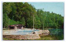 Slade, KY Postcard-  SWIMMING POOL AND BATH HOUSE AT NATURAL BRIDGE STATE PARK picture