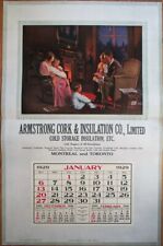 Montreal & Toronto, Ontario 1929 Advertising Calendar/22x33 Poster: Cold Storage picture