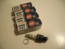 LOT 4 New NOS Vintage GM AC Fire Ring Spark Plugs #44F 1950s-1960s picture