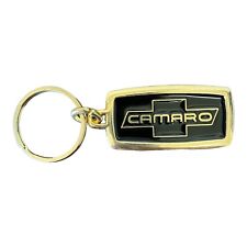 Vintage Gold & Black Chevy Camaro Keychain By Carriers picture