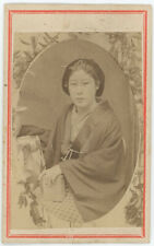 CDV circa 1865. Portrait of a Japanese Woman. Japan. Japan. picture