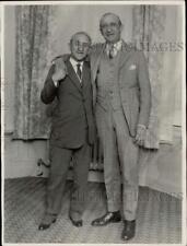 1932 Press Photo Comedy team Joe Weber and Lew Fields in Los Angeles CA picture