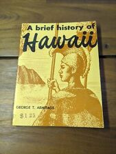 A Brief History Of Hawaii George T Armitage Booklet picture
