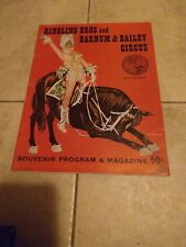 1951 Ringling Bros Barnum Bailey Circus Program Signed  John Ringling North picture