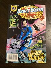 Bruce Wayne Agent of Shield 1 Newsstand Signed Cary Nord Amalgam DC Marvel picture