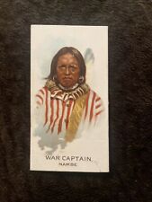 1888 N2 Allen & Ginter American Indian Chiefs War Captain Excellent  **BB-1024** picture
