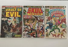 Vault of Evil Skull Warriors three Lot of 3 DC comics picture