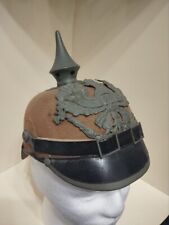 WW1 German Felt Pickelhaube helmet picture