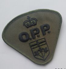 Canada Canadian Police OPP patch Green  picture