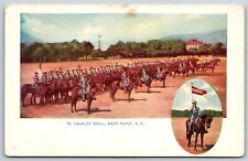 Postcard Cavalry Drill, West Point New York Unposted picture