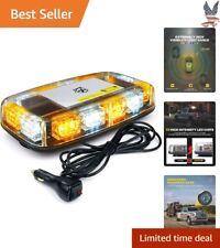 LED Strobe Light - Magnetic Mount - Amber - Construction Vehicles, Snow Plow picture